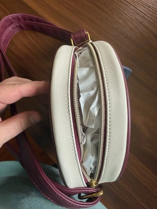 Loungefly Pink Round Dragon Rider Crossbody Bag - Picture 3 of 3